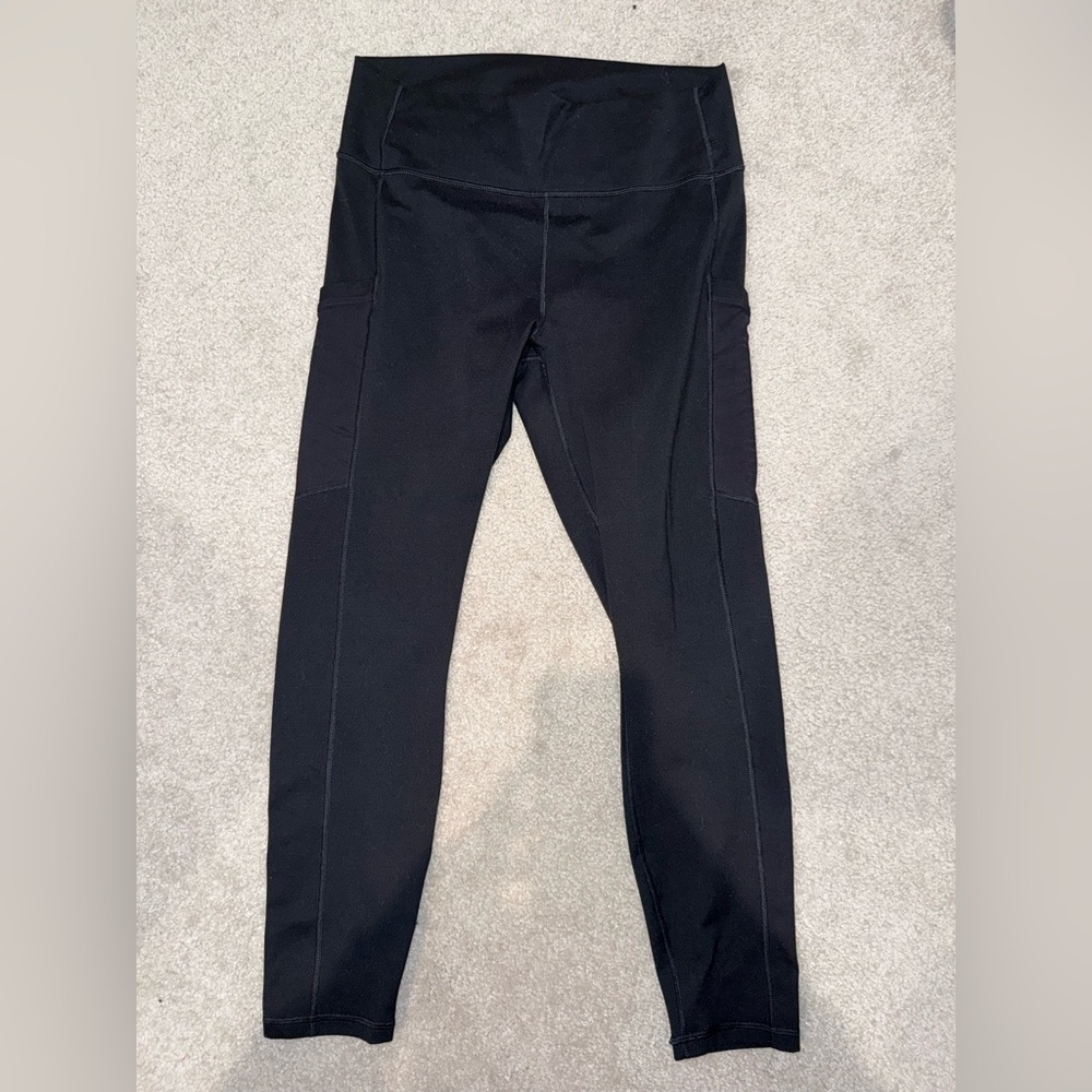Fabletics Black High-Waisted Powerhold Leggings